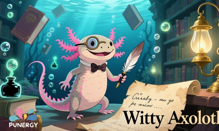 195+ Witty Axolotl Puns and Jokes Dive into Laughter Today!