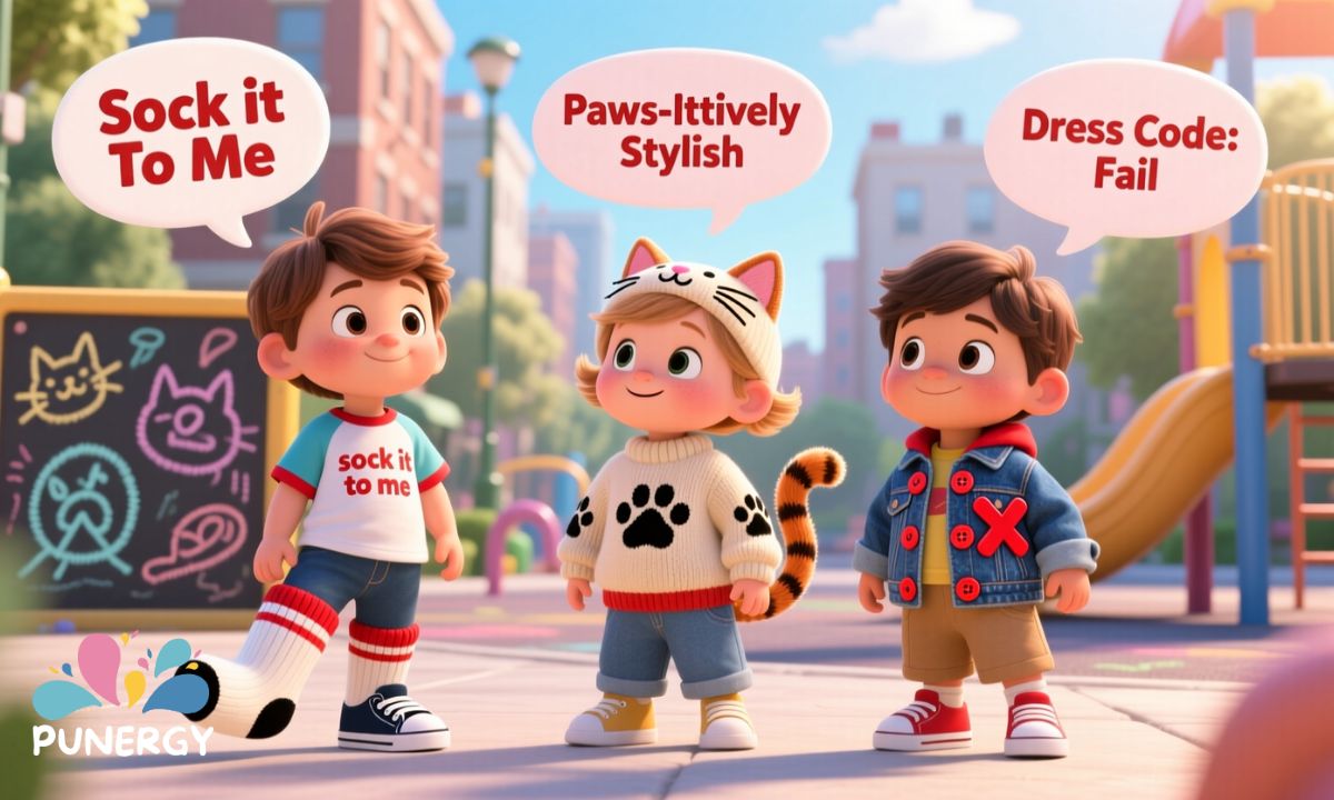 Adorable Outfit and Style Puns for Trendy Tots Adorable Outfit and Style Puns for Trendy Tots