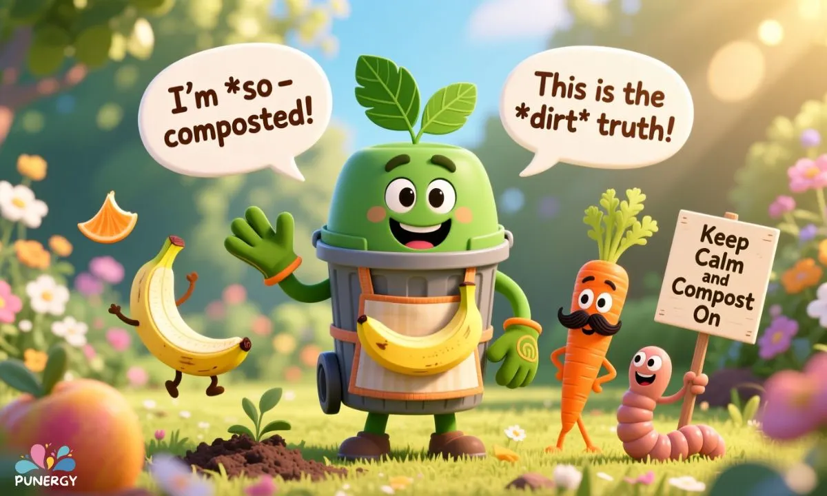 Clean Compost puns and jokes
