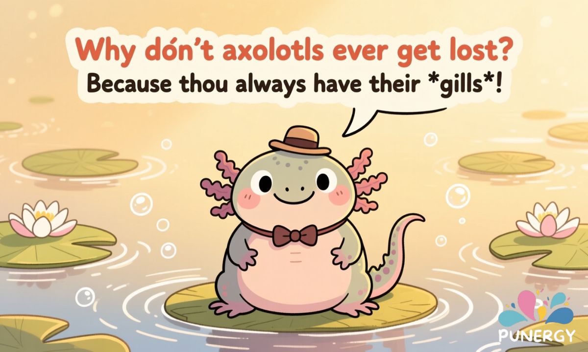 Cute and Short Axolotl Jokes