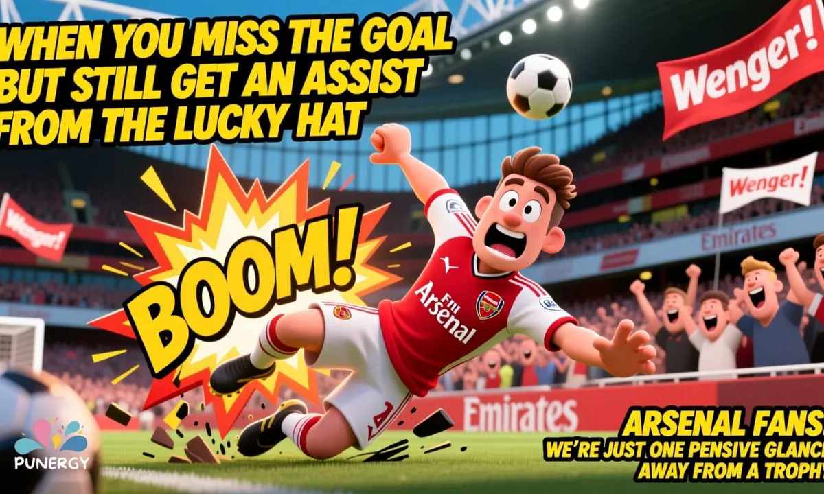 Funny Arsenal Captions for Fans
