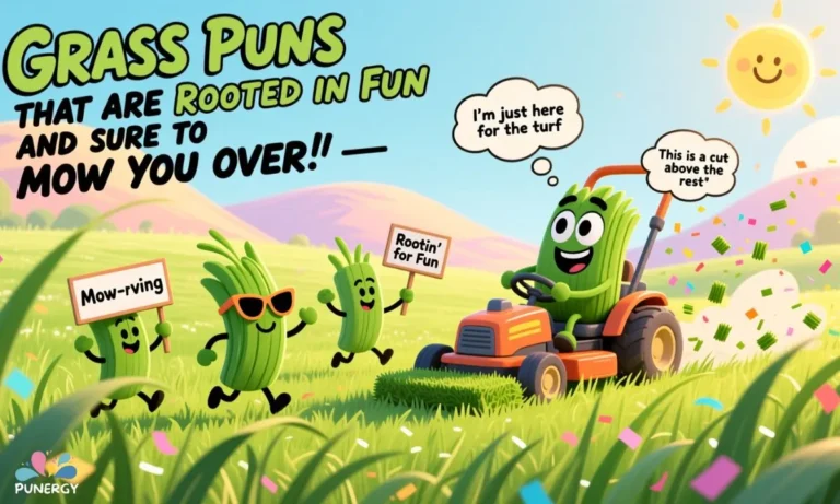 Grass Puns That Are Rooted in Fun and Sure to Mow You Over