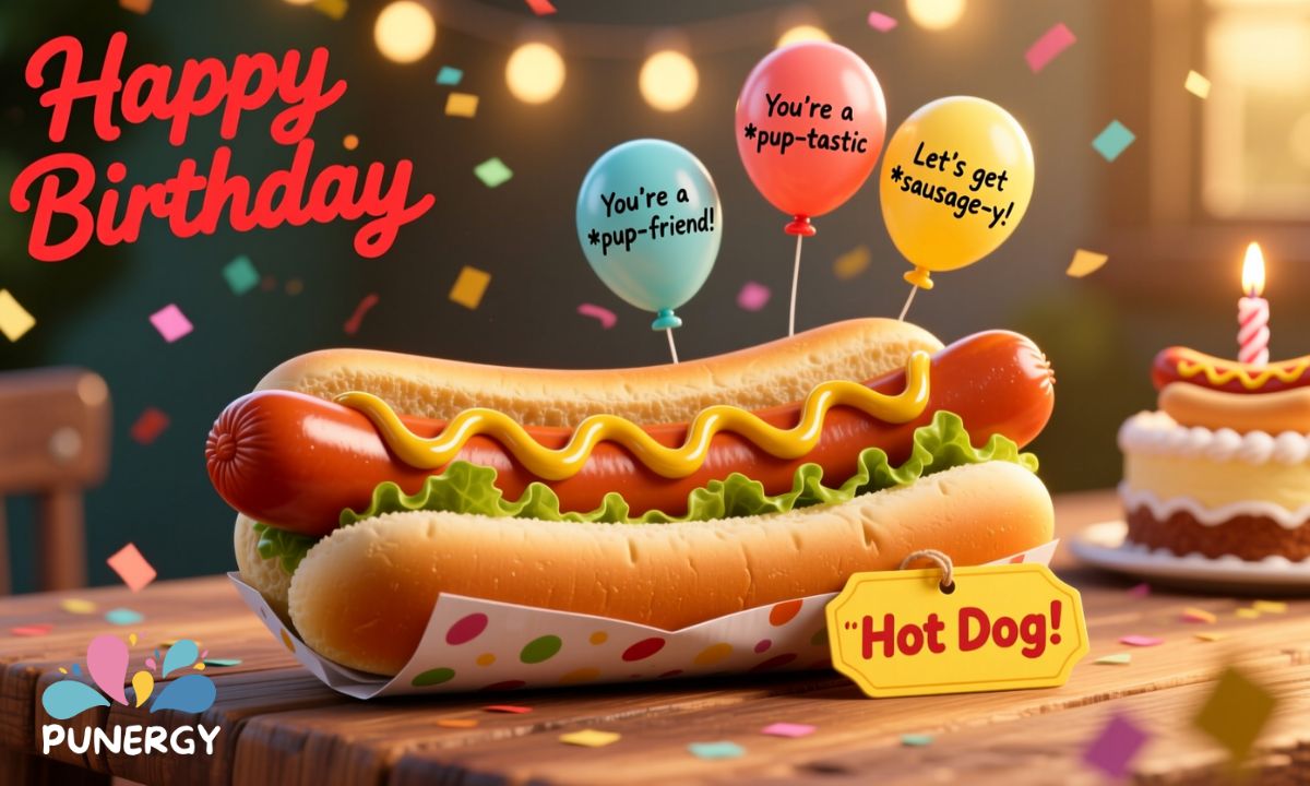 Hot Dog Birthday Puns