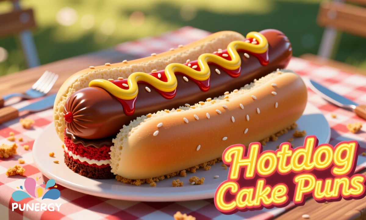 Hotdog Cake Puns