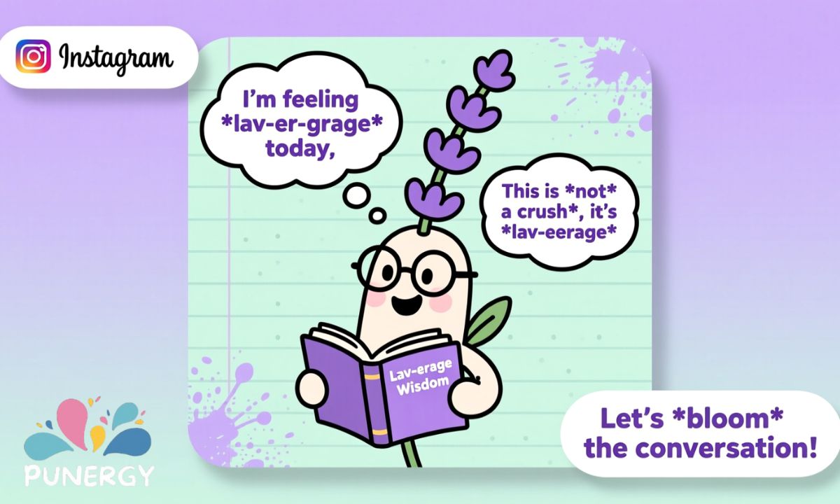 Intellectual Lavender Puns for Social Media Intellectual Lavender Puns for Social Media