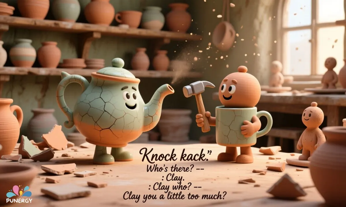 Knock Knock Jokes with Pottery Themes Knock Knock Jokes with Pottery Themes