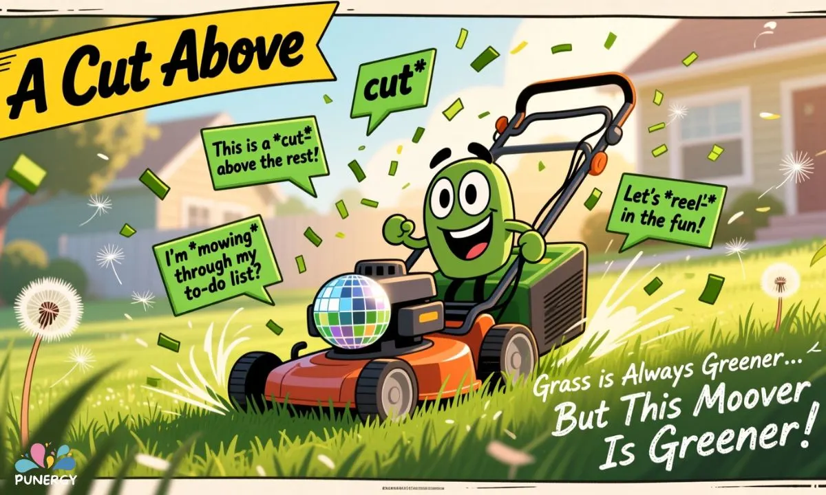 Lawn Mower and Cutting Grass Puns That Are a Cut Above
