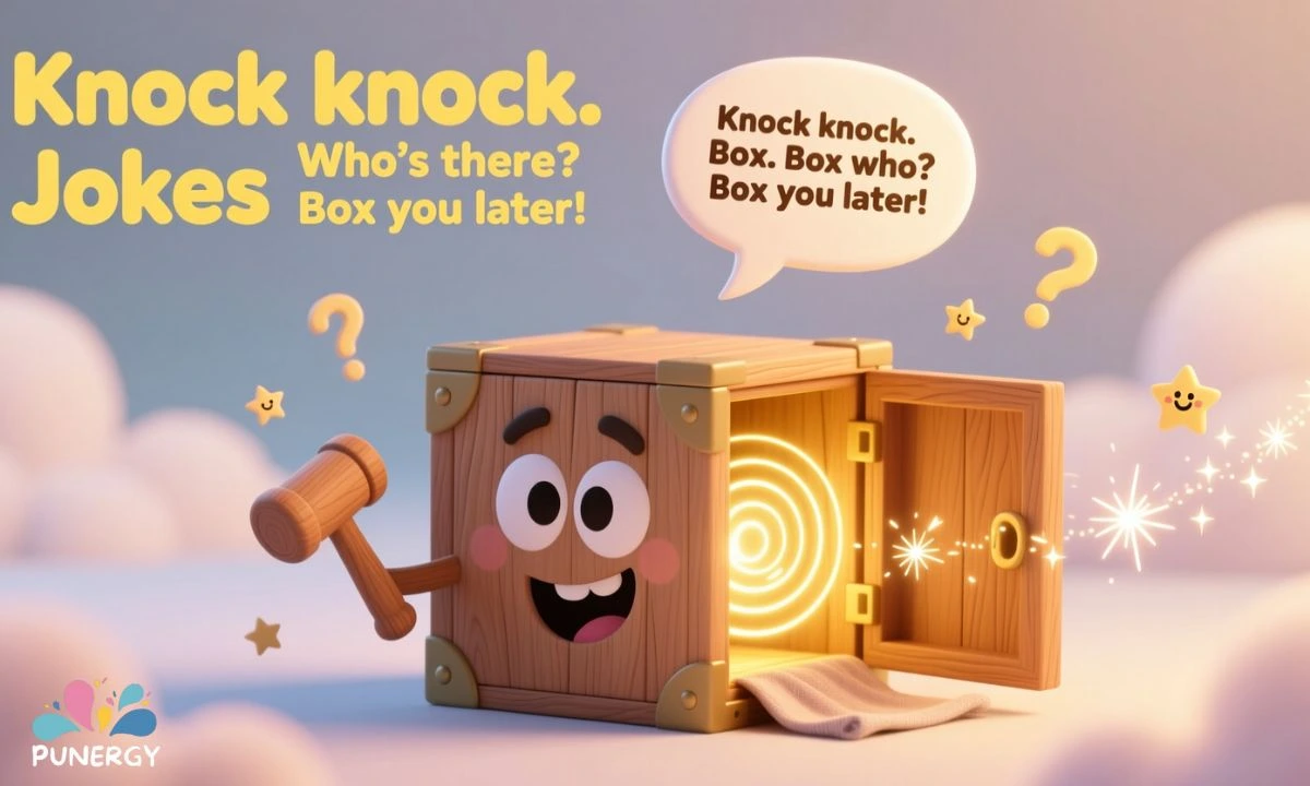 Playful Box Knock Knock Jokes and Box puns Playful Box Knock Knock Jokes and Box puns
