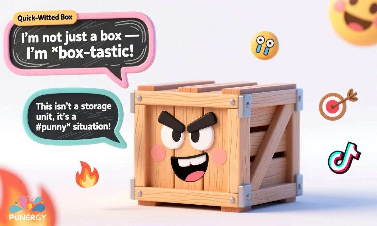 Quick-Witted Box Puns and captions for Social Media Posts Quick-Witted Box Puns and captions for Social Media Posts