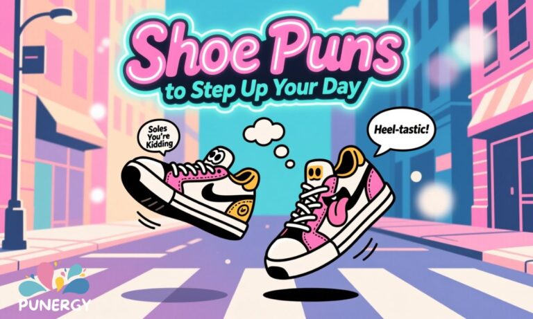 Shoe Puns to Step Up Your Day