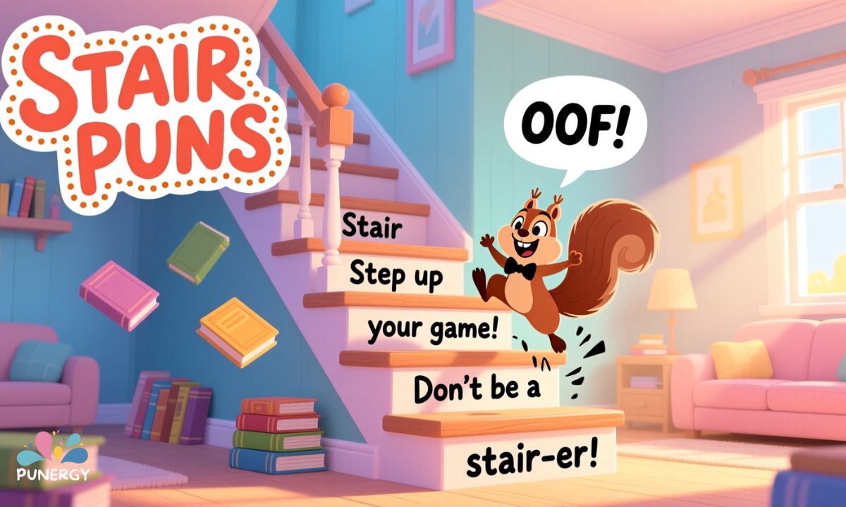 Smart and Funny Stair Puns Section Smart and Funny Stair Puns Section
