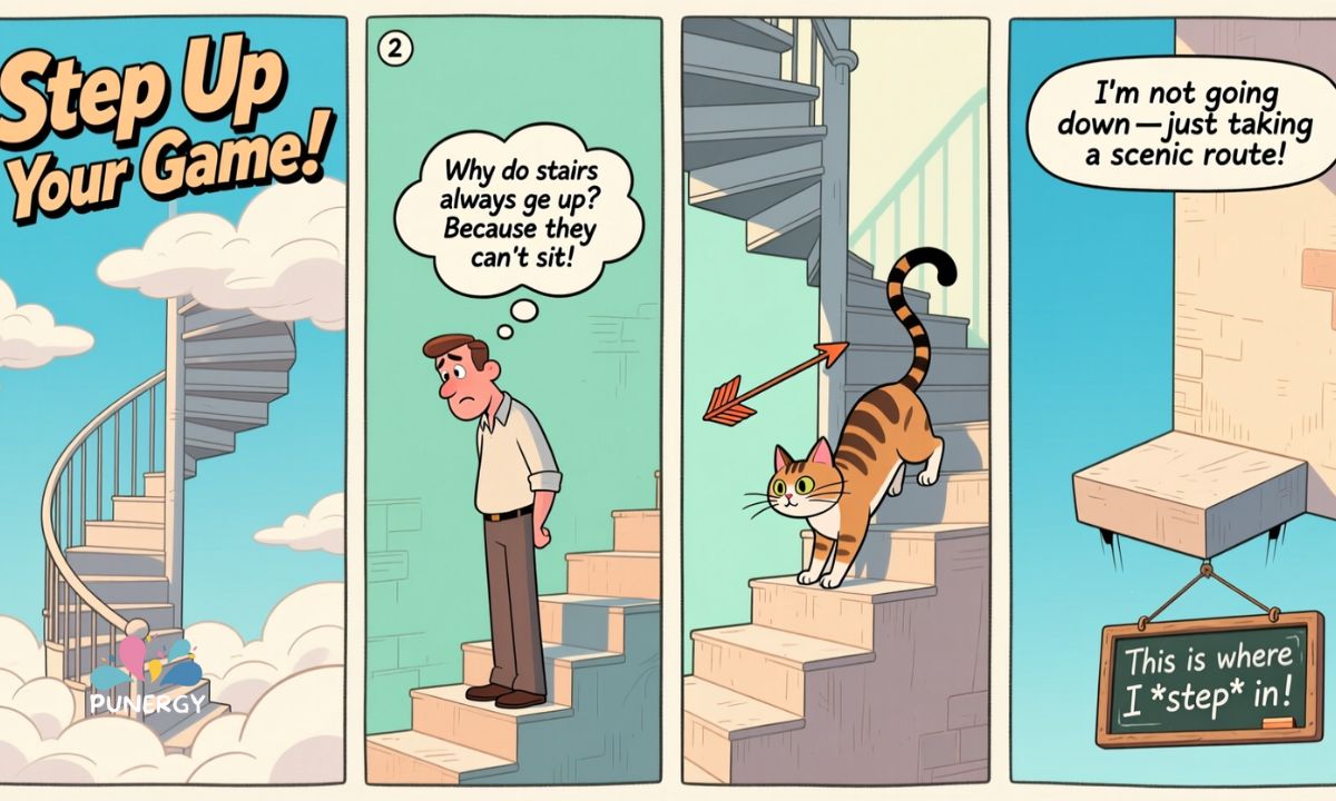Stair Themed Clever Jokes Stair Themed Clever Jokes