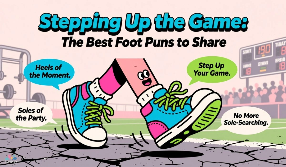 Stepping Up the Game The Best Foot Puns to Share
