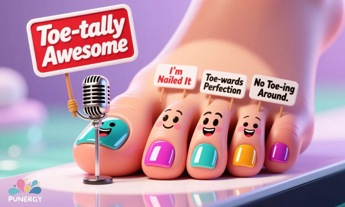 Toe Nail Puns For a Polished Joke Toe Nail Puns For a Polished Joke
