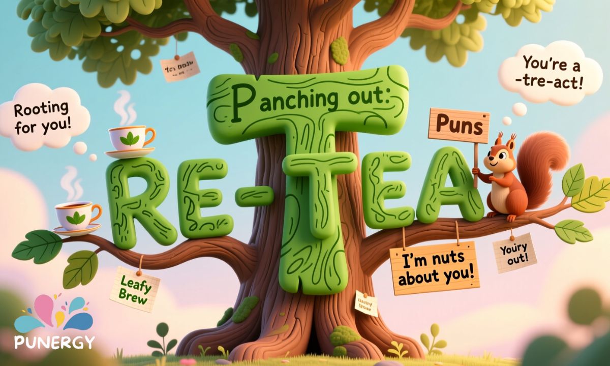 Tree puns captions
