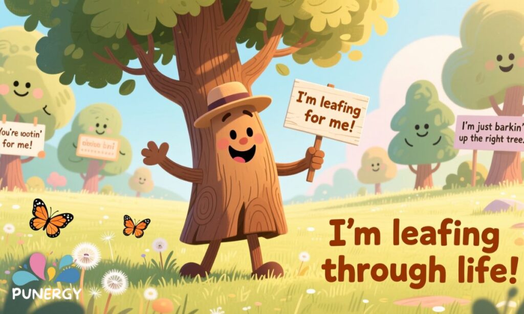 Tree puns for kids