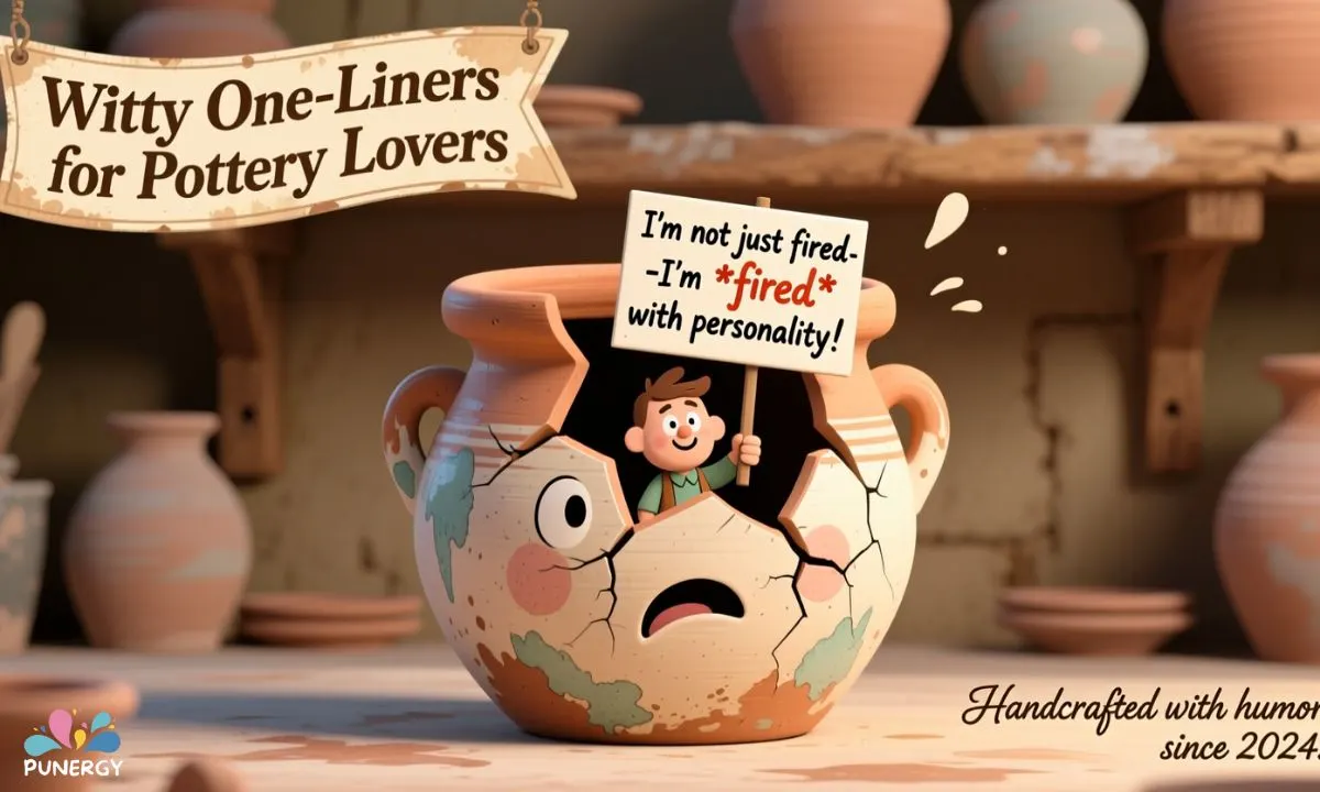 Witty One-Liners for Pottery Lovers Witty One-Liners for Pottery Lovers