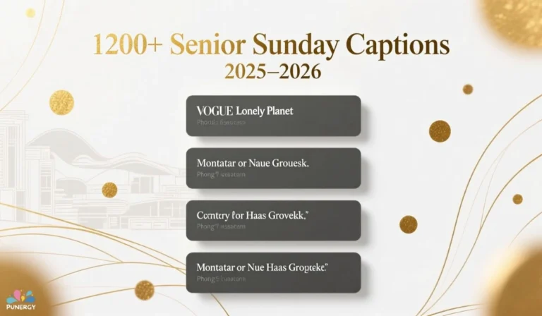 1200+ Senior Sunday Captions for Instagram 2025-2026