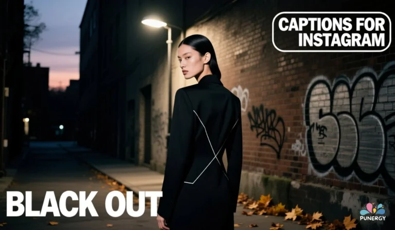 375+ Black Outfit Captions For Instagram