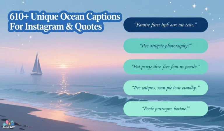 610+ Unique Ocean Captions For Instagram & Quotes