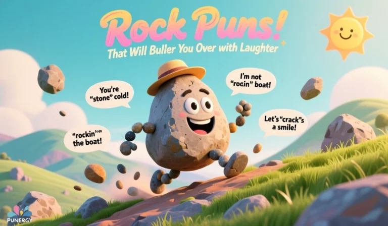 650+ Rock Puns That Will Boulder You Over with Laughter