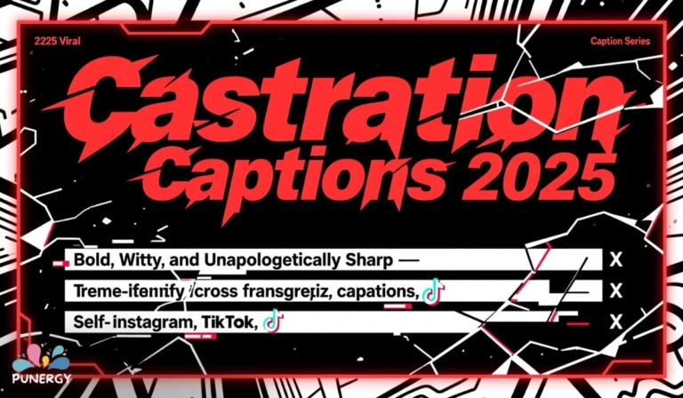 735+ Castration Captions 2025 Bold, Witty & Viral Lines