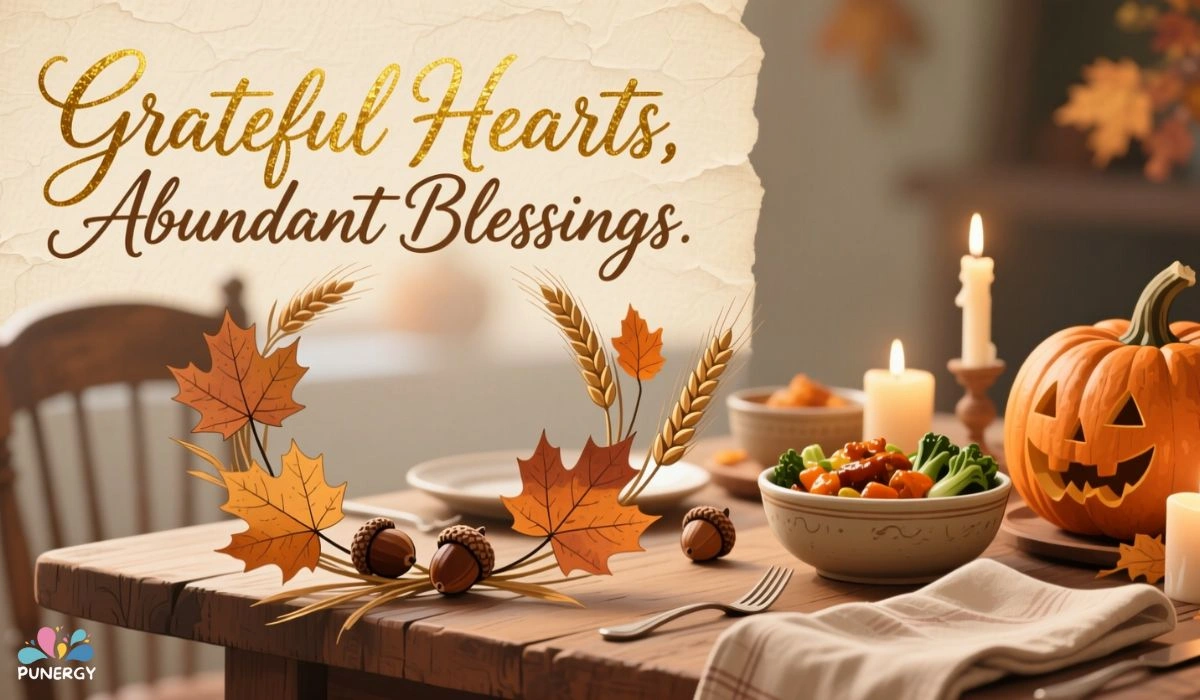 Aesthetic Thanksgiving Captions for Instagram