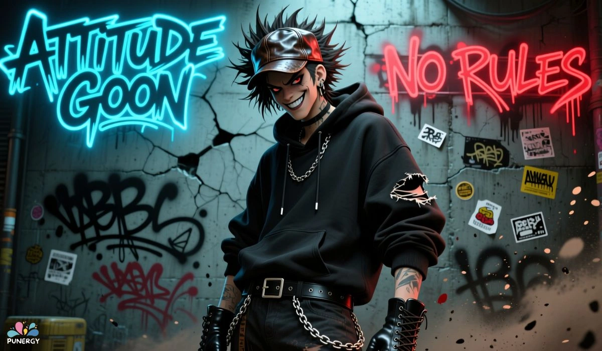 Attitude Goon Captions