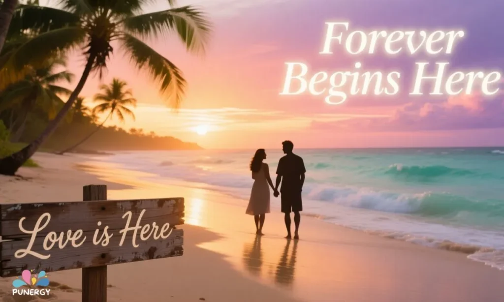 Beach Captions with Love