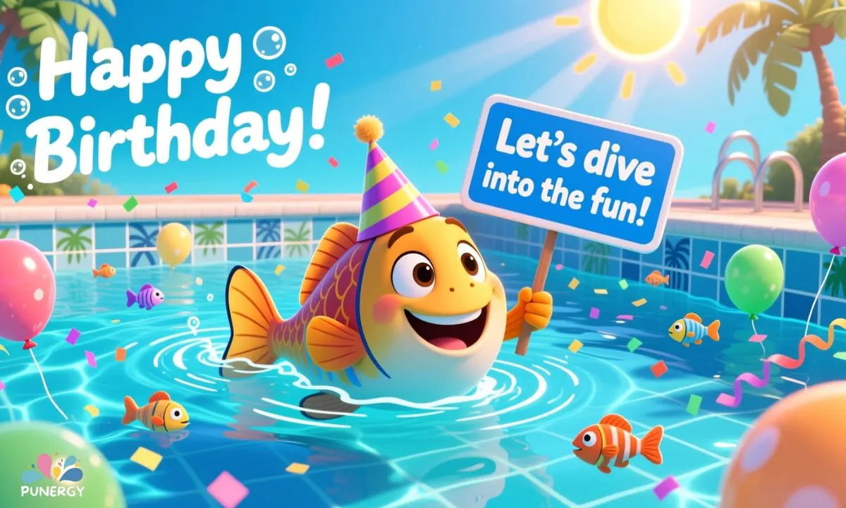Birthday Swimming Puns