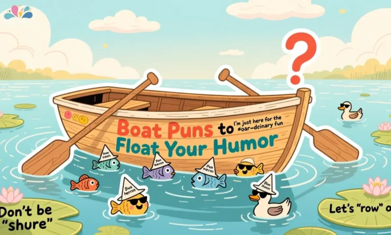 Boat Puns to Float Your Humor 2025