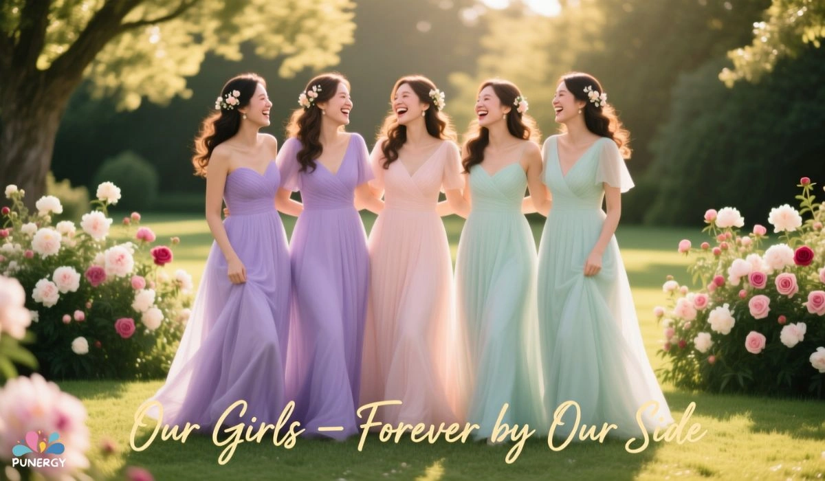 Captions for Bridesmaids