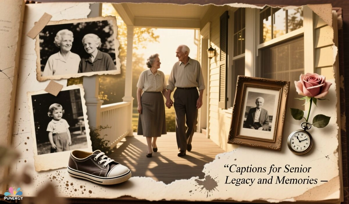 Captions for Senior Legacy and Memories