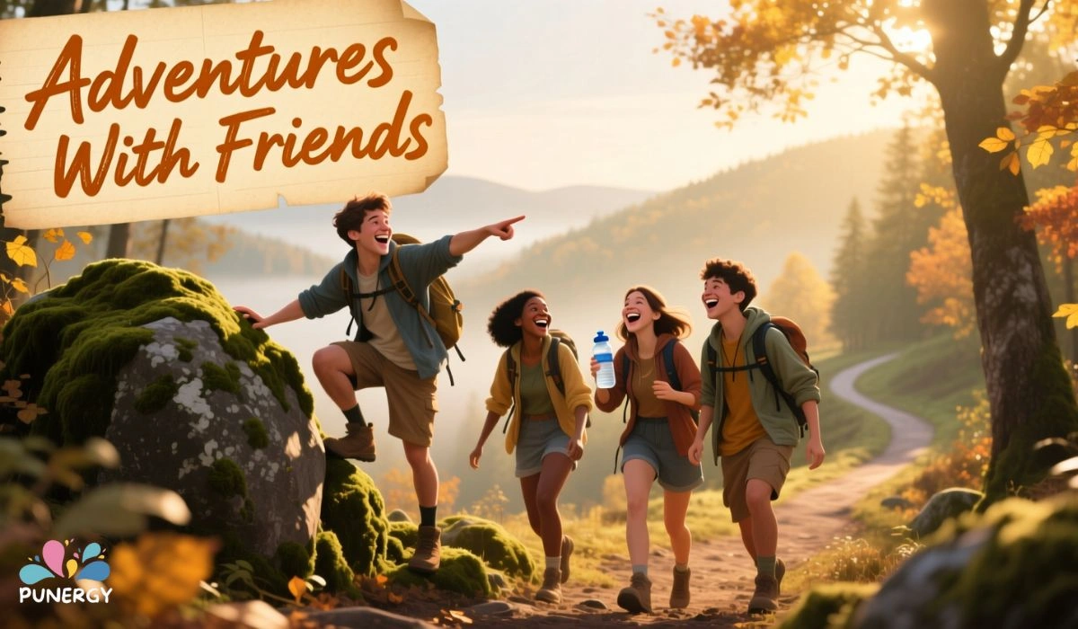 Captions on Adventures With Friends