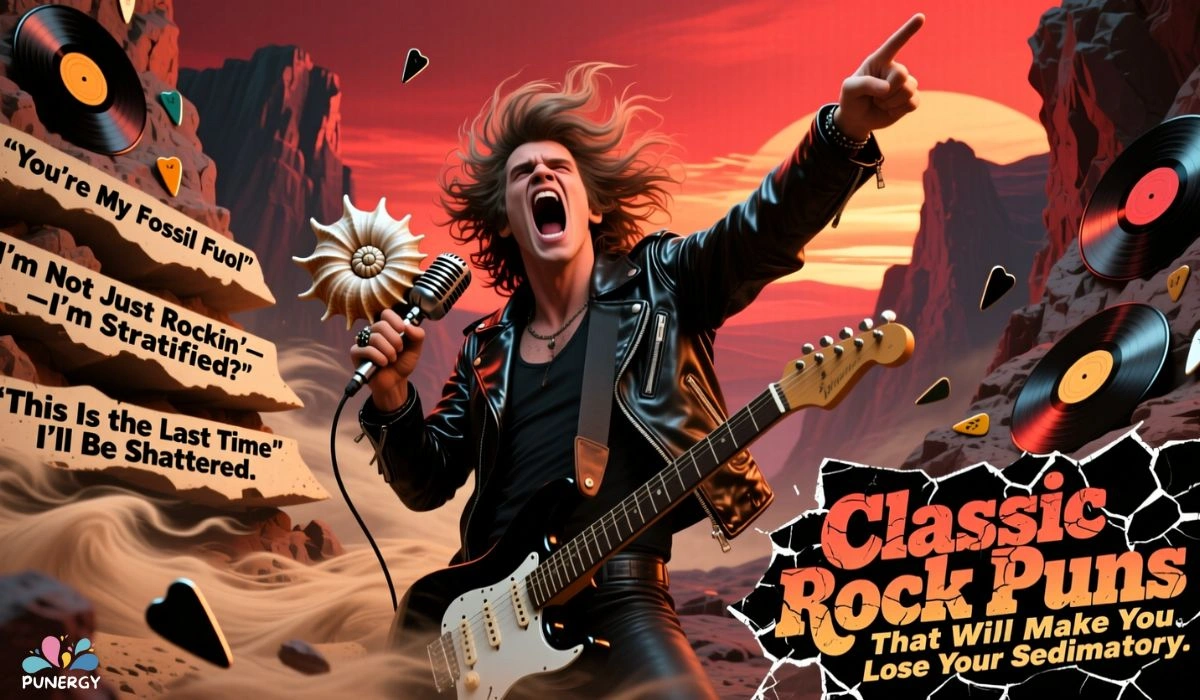 Classic Rock Puns That Will Make You Lose Your Sedimentary