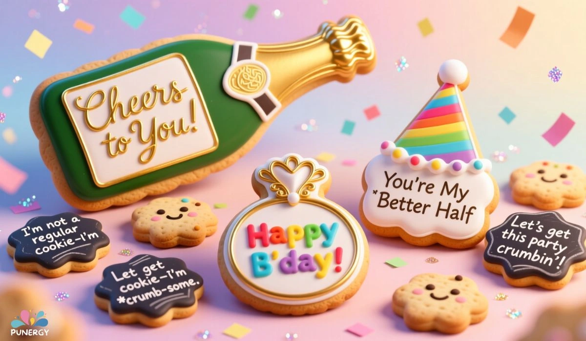 Cookie Puns for Special Occasions (Birthdays, Weddings, & More).