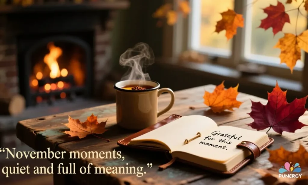 Crafting Engaging November Captions