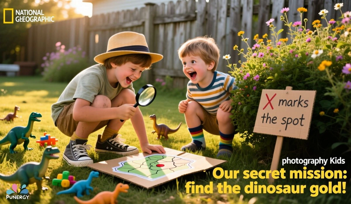 Creative Captions for Capturing Sibling Adventures