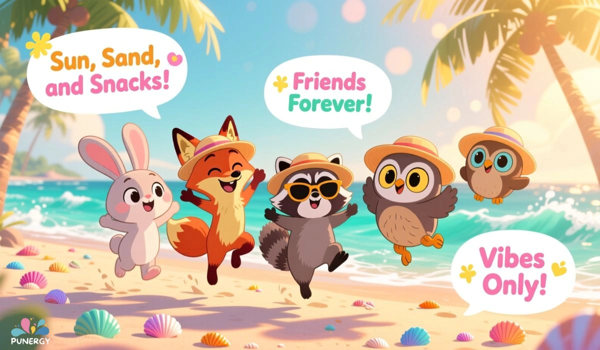 Cute & Friends Spring Break Captions