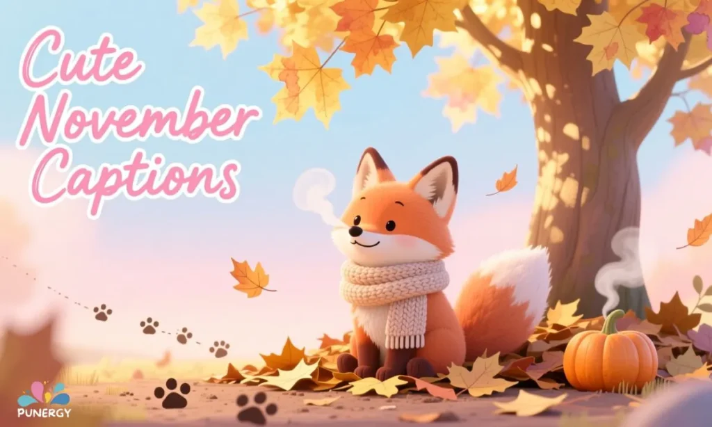 Cute November Captions