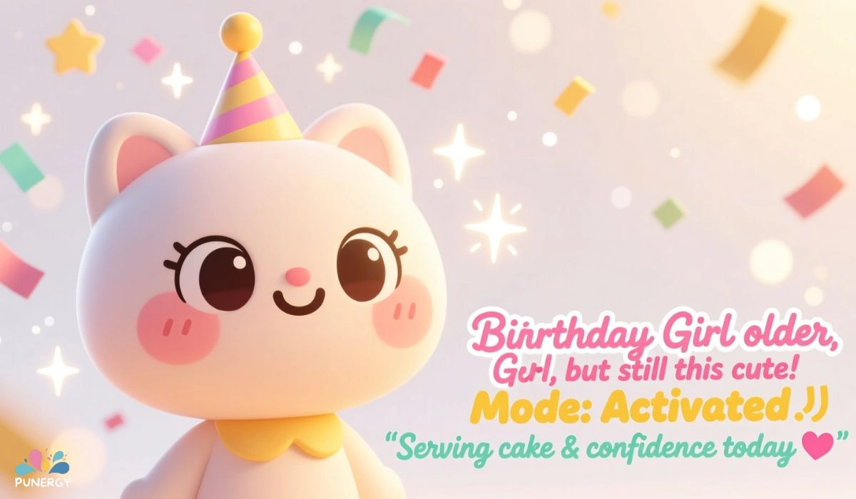 Cute Self Captions for Birthday Photos