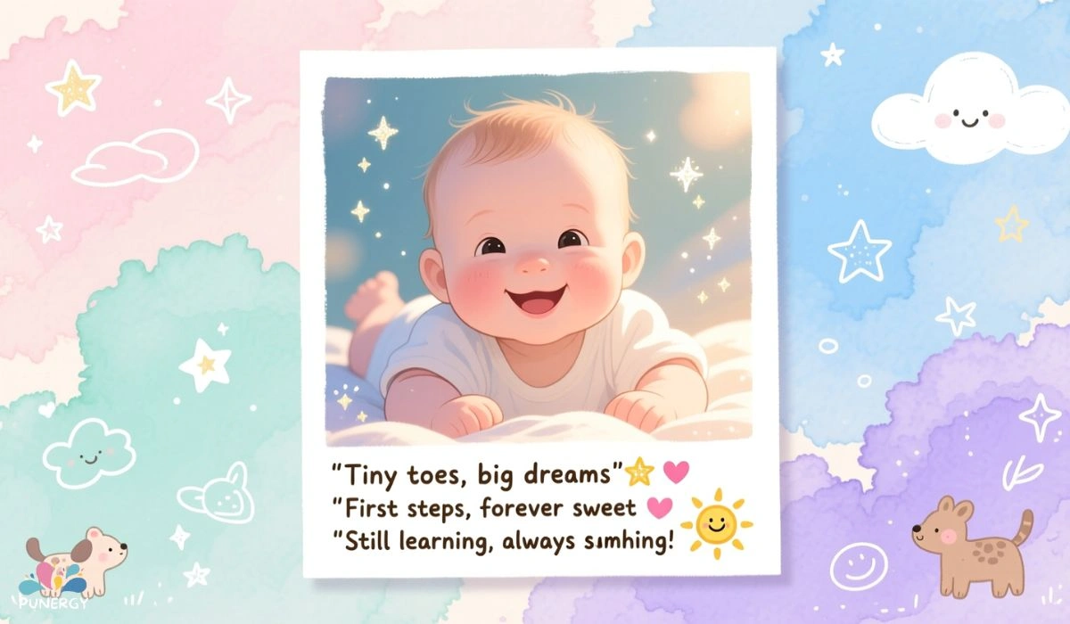 Cute Self Captions for Childhood Baby Pics