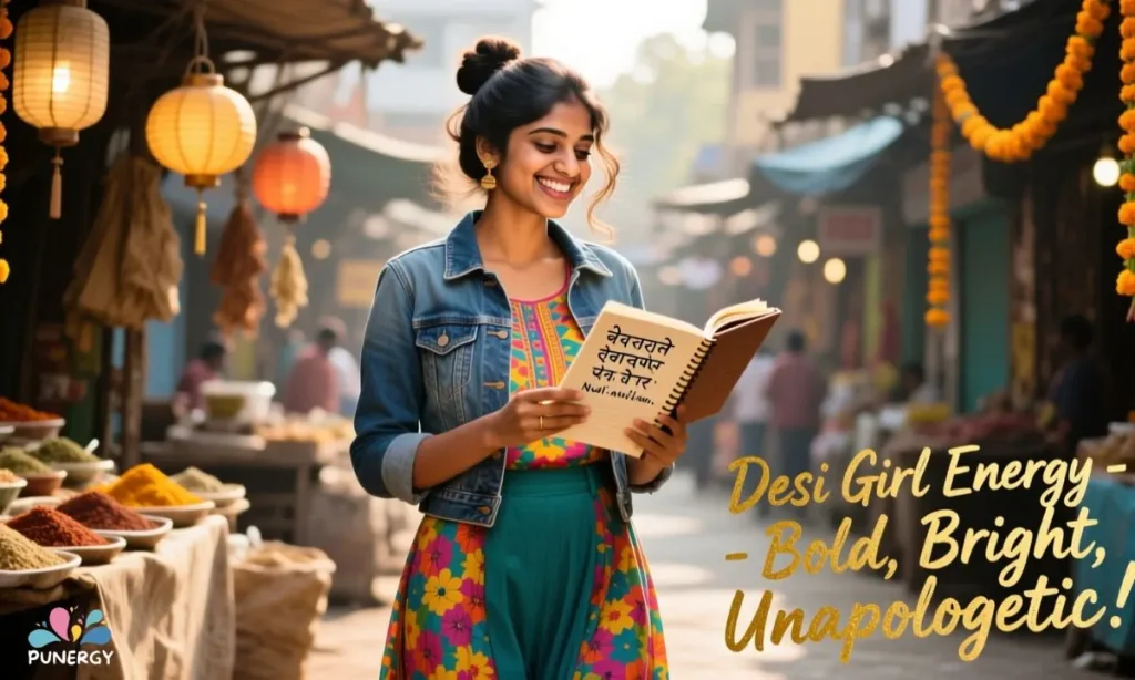 Desi Girl Energy Captions
