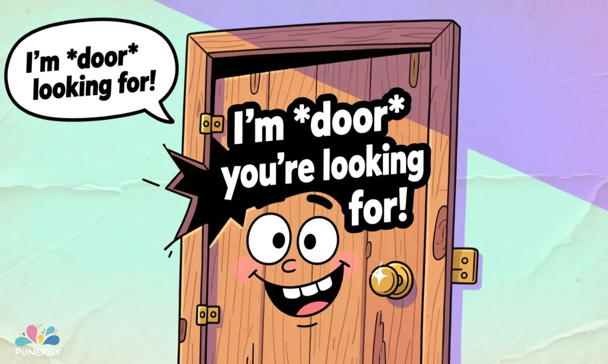 Door Puns for Social Media Captions
