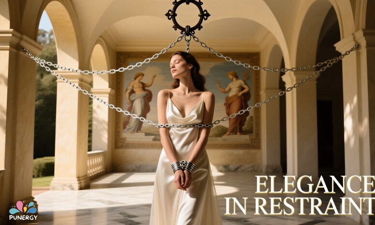 Elegant Bondage caption Aesthetics