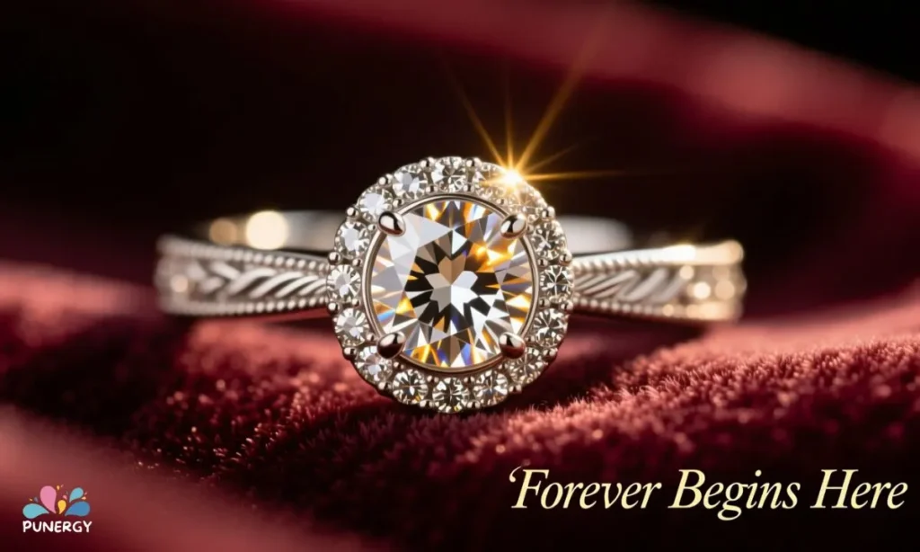 Engagement Captions for a Ring Picture or Close-Up