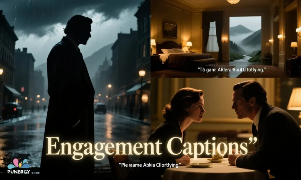 Engagement Captions from TV & Movies