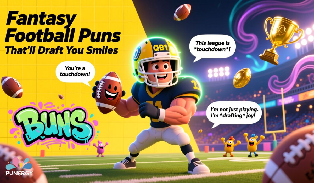 Fantasy Football Puns That’ll Draft You Smiles