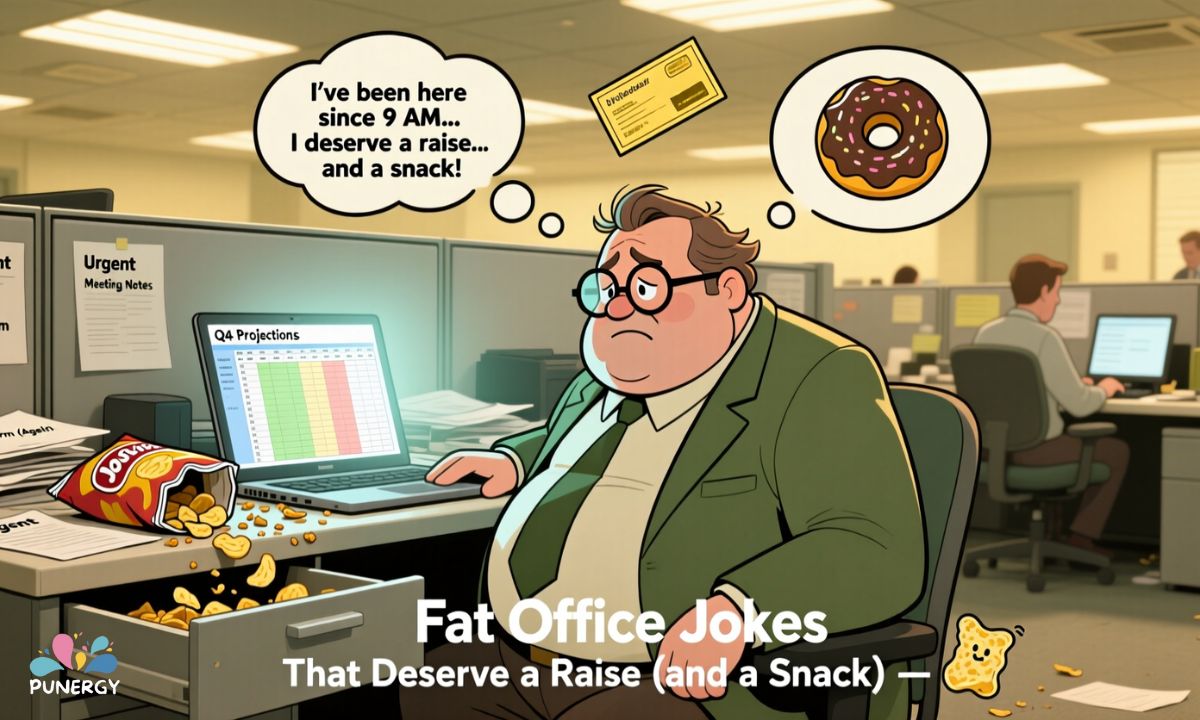 Fat Office Jokes That Deserve a Raise (and a Snack)