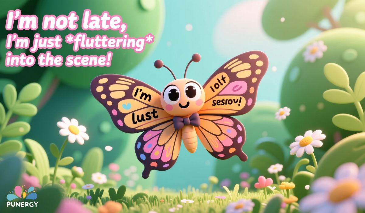 Funny Butterfly Captions for Instagram